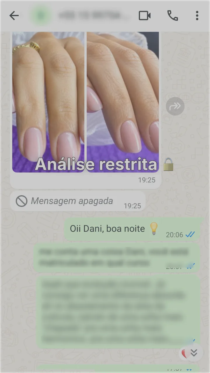 Evolução acompanhada de perto, aluna por aluna.